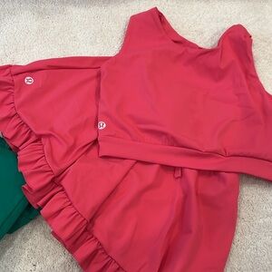 Lululemon Pink Athletic Dress